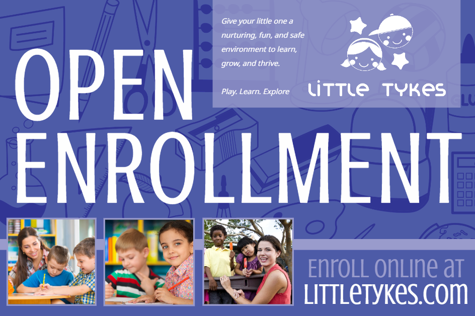 School enrollment postcard example - missionprint.com  